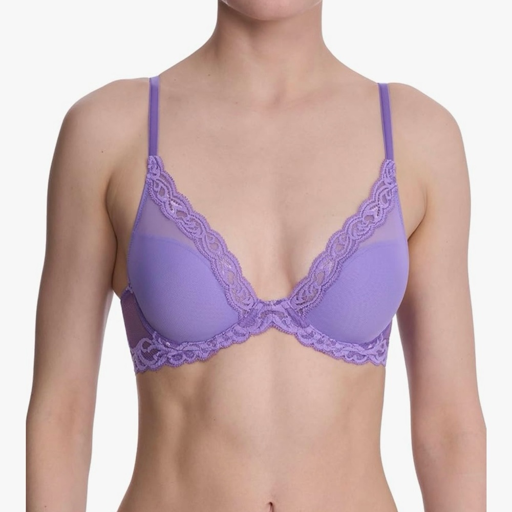 Natori Lavender Lace Bra